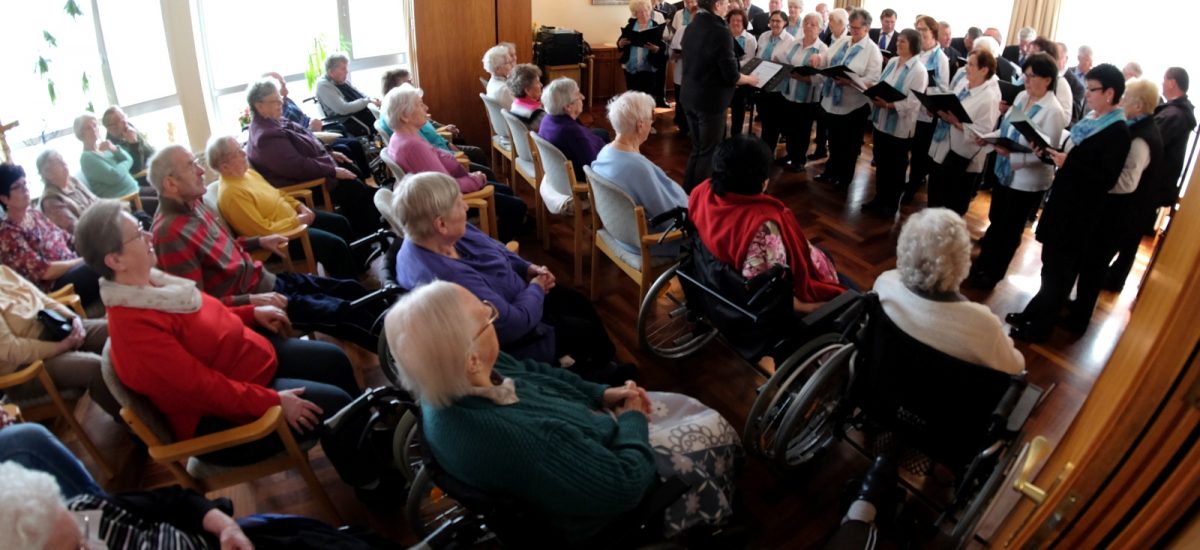 Liedertafel Niederhone gibt erstmalig Chorkonzert im Hospital