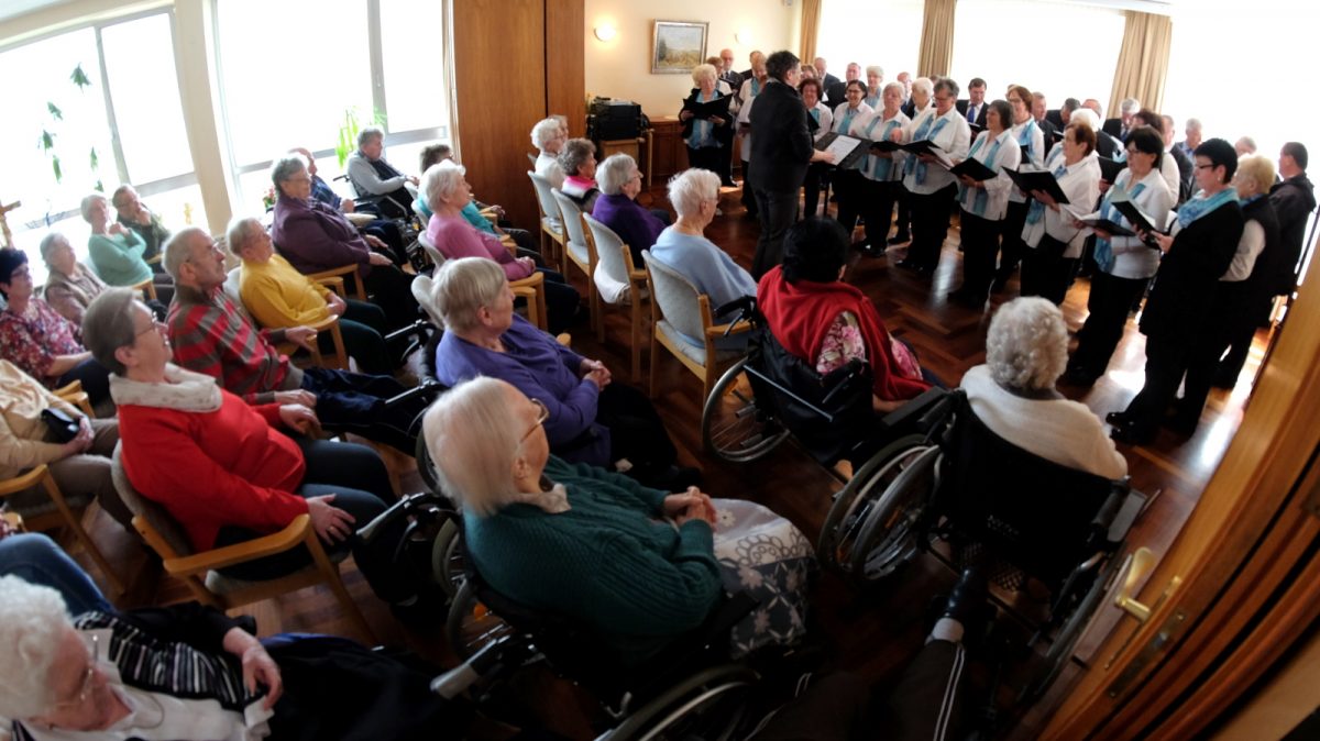 Liedertafel Niederhone gibt erstmalig Chorkonzert im Hospital