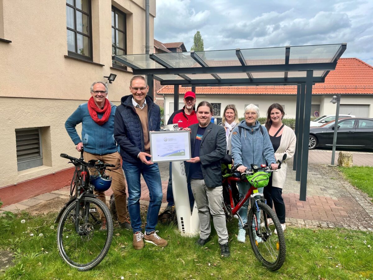 Auszeichnung als fahrradfreundlicher Arbeitgeber